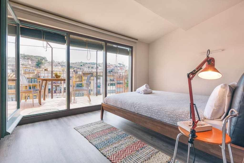 Sleep & Stay Luxury Top Floor Apt With Terrace Girona Exterior foto