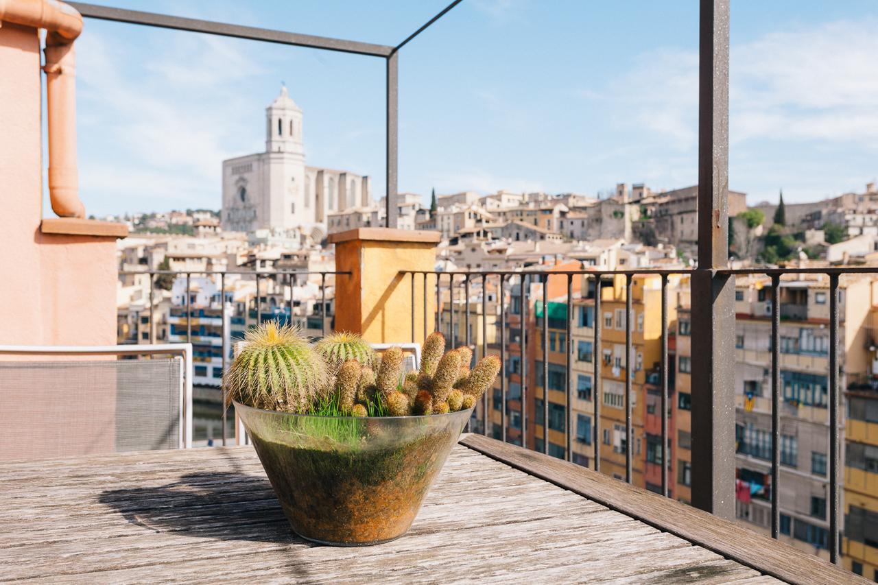 Sleep & Stay Luxury Top Floor Apt With Terrace Girona Exterior foto