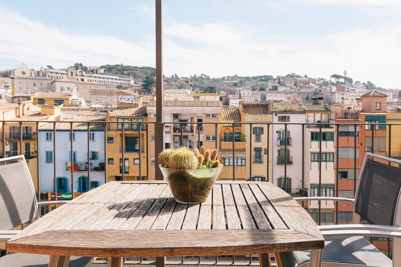 Sleep & Stay Luxury Top Floor Apt With Terrace Girona Exterior foto